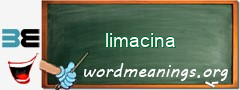 WordMeaning blackboard for limacina